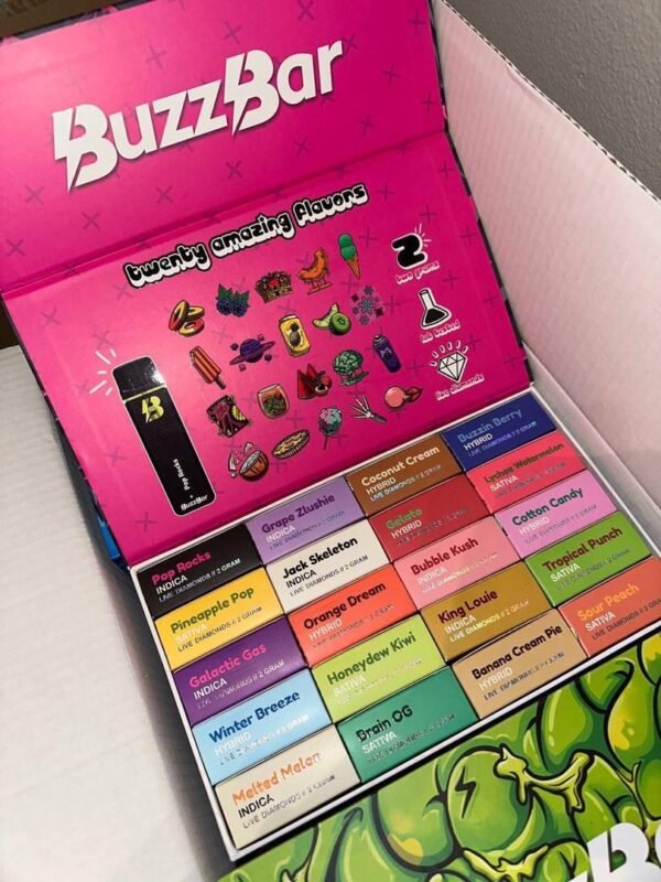 Buzzbar Brand 20 Amazing Flavors Hybrid - BUZZ BAR OFFICIAL SHOP